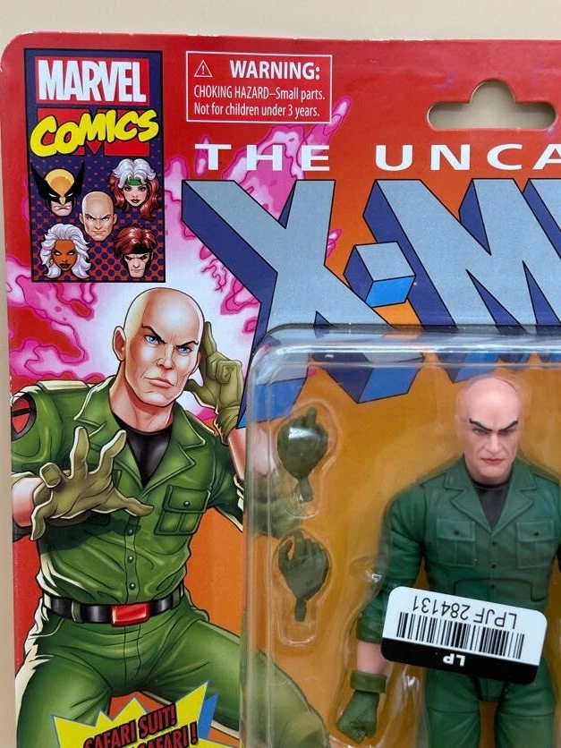 Figura de acción Hasbro Marvel Legends Uncanny X-Men Retro Professor X Savage Land Foto 2 de 4