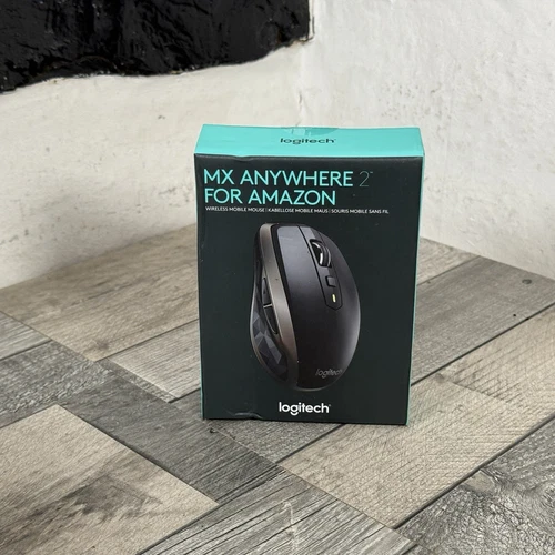 Logitech MX Anywhere 2 Mouse Wireless Bluetooth AMZ Amazon NEW Unifying Black