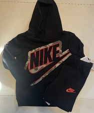 Boys Nike 2 Piece Set Hoodie Jogging Pants Size 6 Medium