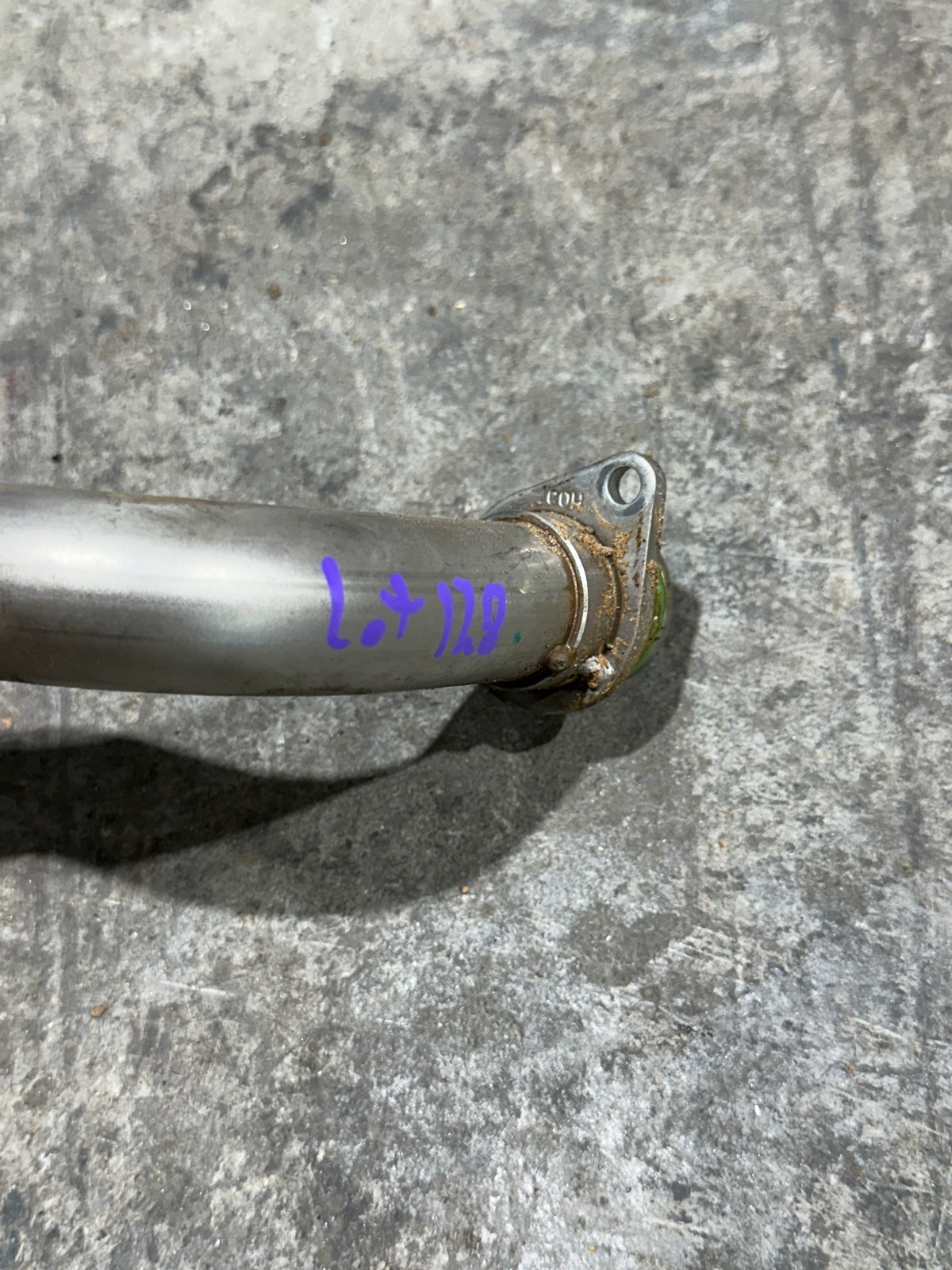 Audi R8 2017 Oil cooler line P/N 4S0115687