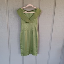 Kay Unger Women Green Dress Size 4 Women Wedding Guest Cocktail Party Formal