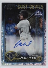 2024 Topps Pro Debut Sparkle Foil Auto 42/199 Joe Redfield #PD-5 Auto 1rs5