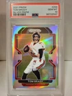 Tom Brady 2021 Panini Prizm " SILVER PRIZM " PSA GEM MINT 10