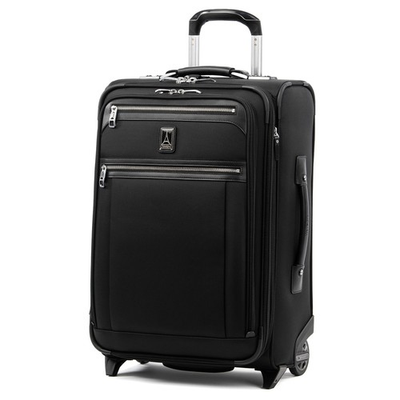 #ad Travelpro Platinum Elite Softside Expandable Luggage 2 Wheel Black 22 Inch U1 $249.99