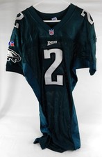 1996 Philadelphia Eagles Verone McKinley #2 Game Issued Green Jersey 44 201