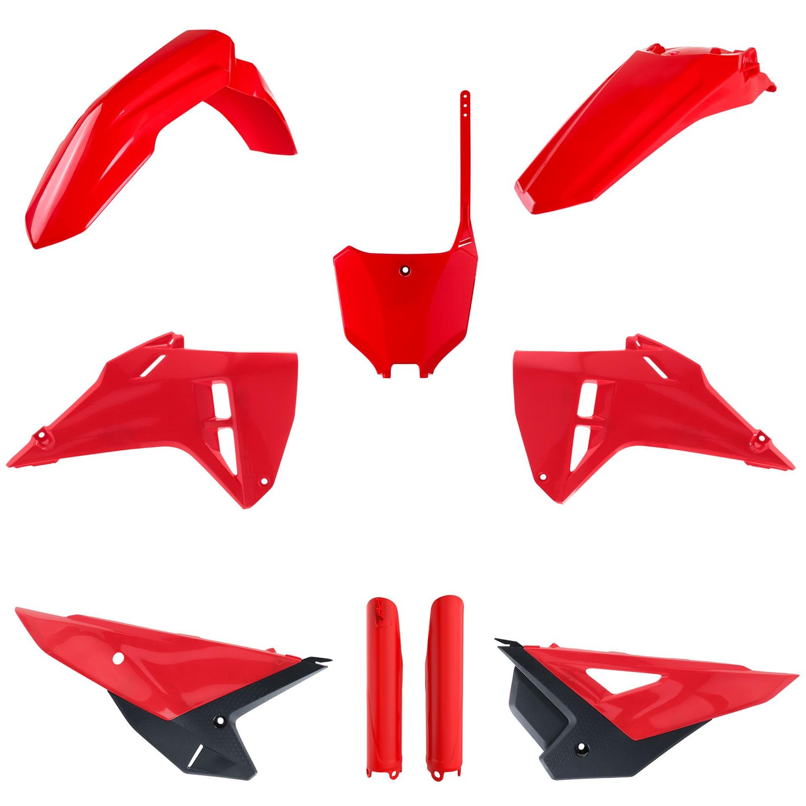 Fairing Set Plastic Kit Fits Honda CRF 250 450 R 2025 Red