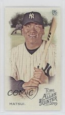 2019 Topps Allen & Ginter Mini Allen & Ginter Logo Back Hideki Matsui #276 0j5