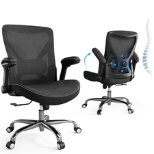 Ergonomic Office Chair-Computer PU Leather X-Shaped Desk Chair-Gaming Chair w...