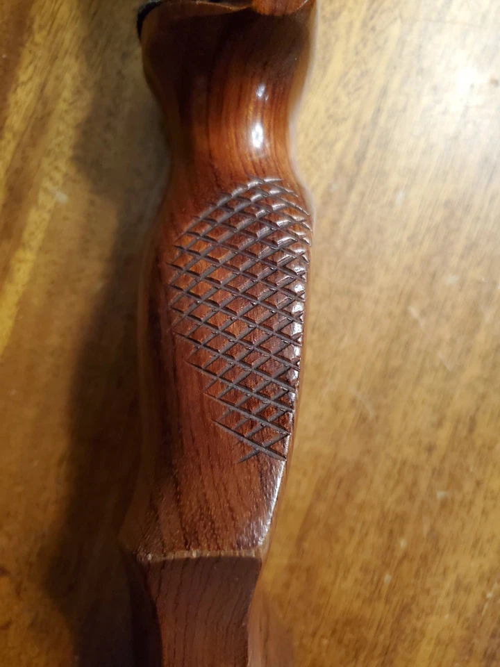 Jim Brackenbury Bowyer Takedown Recurve Bow Vintage 42# @30" 66" Length Custom - Image 2 of 4