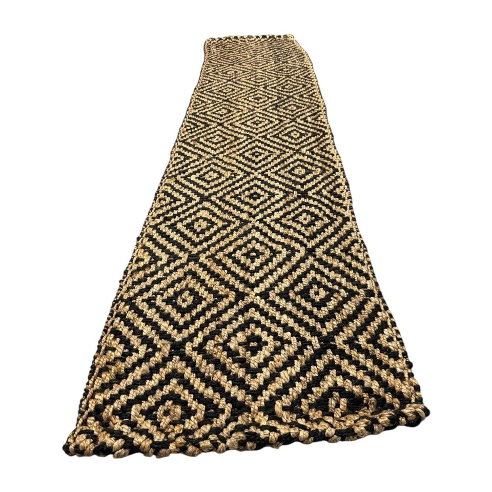 SAFAVIEH Natural Fiber Beige 3 ft. x 10 ft. Solid Runner Rug - Image 2 of 4