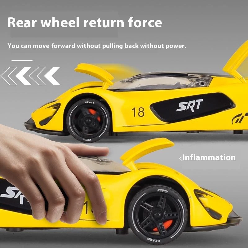 Литая модель автомобиля Dodge Tomahawk SRT V10 Concept масштаб 1:32 игрушка со звуком и светом - Изображение 3 из 4