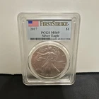 2017 Silver Eagle PCGS MS69 First Strike (#Vk92)