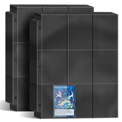 900 Pockets Trading Baseball Card Sleeves Binder, 50 Pages DoubleSided Protec...