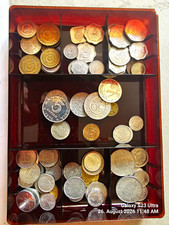 Münzsammlung & Lot Weltmünzen im Sortierkasten,aus aller Welt,1775 bis ca 2000