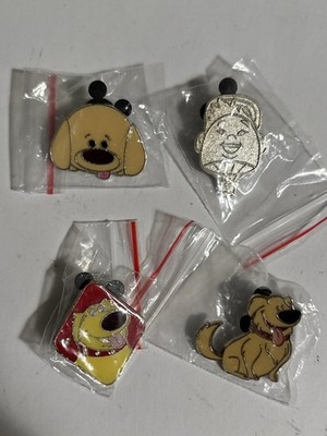 Disney UP DUG  DOG KEVIN  only Pins lot of 4