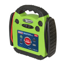 Sealey RS1312HV RoadStart Emergency Power Pack 12V 900 Peak Amps Hi-Vis Green