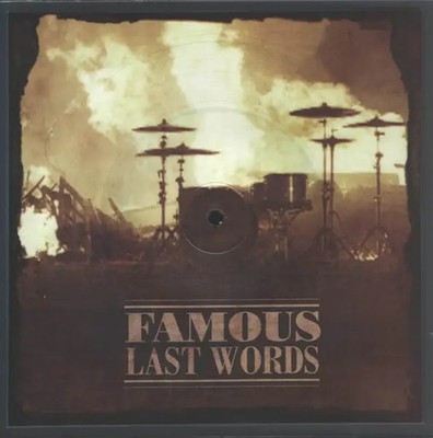 PICTURE DISC My Chemical Romance Famous Last Words 8inch SQUARE PICTURE DISC