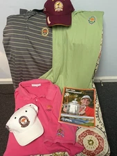 PGA CHAMPIONSHIP GOLF SHIRT & Ballcap BUNDLE Sz-XL(see Description For details)