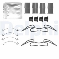 Delphi ZubehöRsatz, Scheibenbremsbelag LX0784 FüR Audi Cupra Ford Seat Skoda