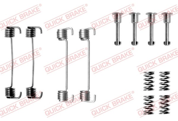 Quick Brake ZubehöRsatz Feststellbremsbacken 105-0620 FüR E21 BMW E30 3Er 315-image