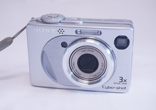 Sony Cybershot DSC-W1 3x Opticalzoom 5.1 Megapixel DigitalKamera - Silber