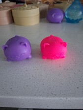 Pink And Purple Squishy Cat Set