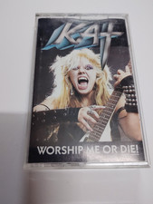 The Great Kat - Worship Me or Die Cassette Very Good Condition Roadracer Rec