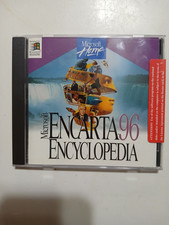 Vintage Microsoft Encarta 96 Encyclopedia PC CD-ROM Designed for Windows 95