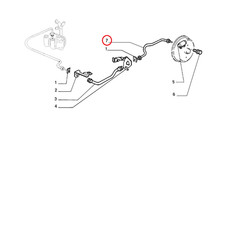 Flexible de frein Lancia DELTA