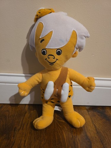 Flintstones BAM BAM Plush Hanna Barbera Toy Factory Stuffed Animal GUC flintstones-bam-bam-plush-hanna-barbera-toy-factory-stuffed-animal-guc