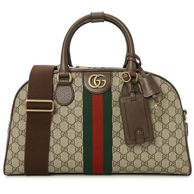 GUCCI Cosmogonie SAVOY Top Handle Tote Bag Shoulder Bowling | eBay