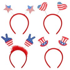 4th of July Headbands Patriotic Hairbands Patriotic Party Hair Supplies