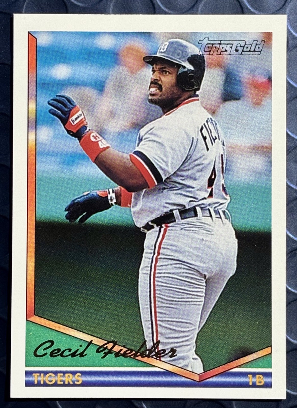 1994 Topps Gold - Cecil Fielder #190 Detroit Tigers MLB