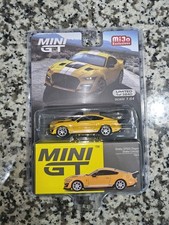MINI GT SHELBY GT 500 DRAGON SNAKE CONCEPT 1:64 YELLOW W/ STRIPES MGT00535-1I