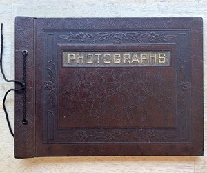 Antique/Vintage Old Photo Album 