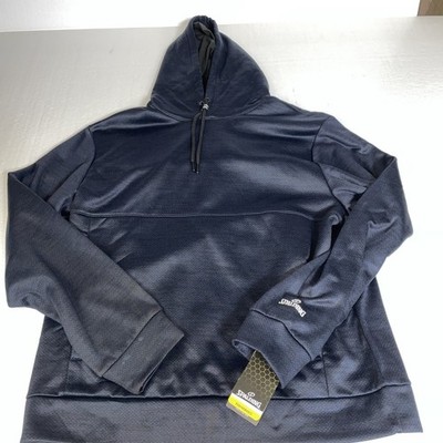 Spalding Dark Navy Heather Size Reg LG MENS Sweat Shirt/Hoodie New With Tag