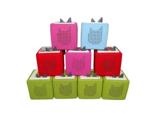 ⭐ Konvolut 9x Tonies Toniebox Rot Blau Grün Pink Hörspiel Audiosystem defekt ⭐