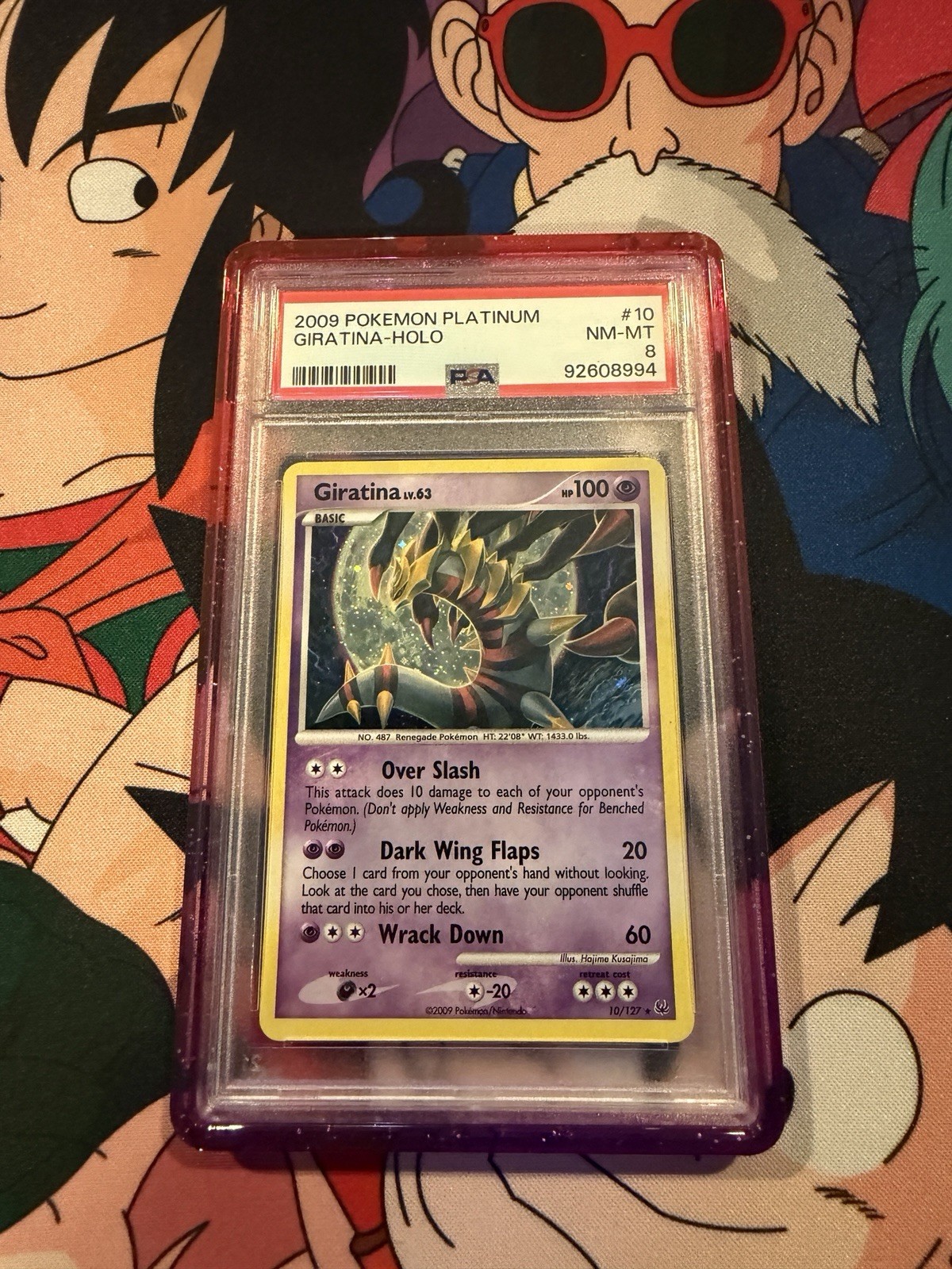 Pokemon TCG Giratina 10/127 Platinum Holo Rare EN PSA 8 LOW POP