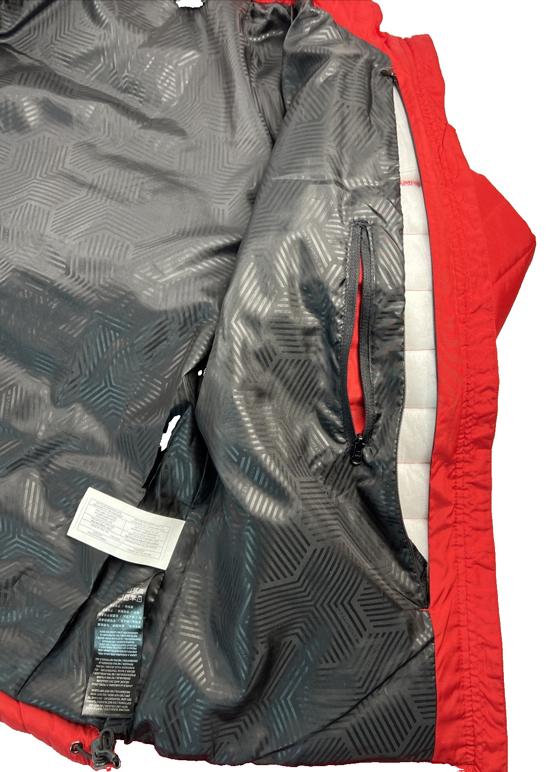 STORMTECH Performance Full Zip Up Red Quilted Puf… - image 10