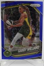 2025 Prizm WNBA Gabby Williams #77 Blue Velocity Seattle Storm