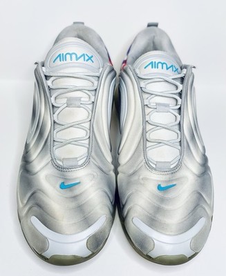 Nike Air Max 720 Wolf Grey/Red Orbit Teal Nebula AO2924-011 Sz 13