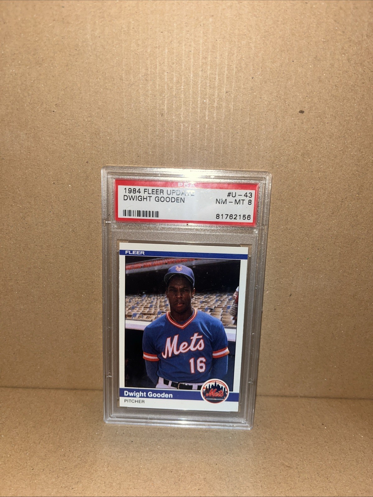 1984 Fleer Update - Dwight Gooden #U-43 (RC)