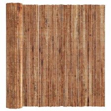 Garden Fence Bark Outdoor Lawn Screen Border Edging Barrier Multi Sizes vidaXL