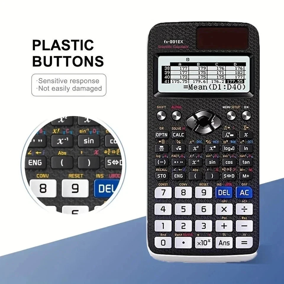 Casio Fx-991ex Classwiz Advanced Engineering Scientific Calculator-552 ...