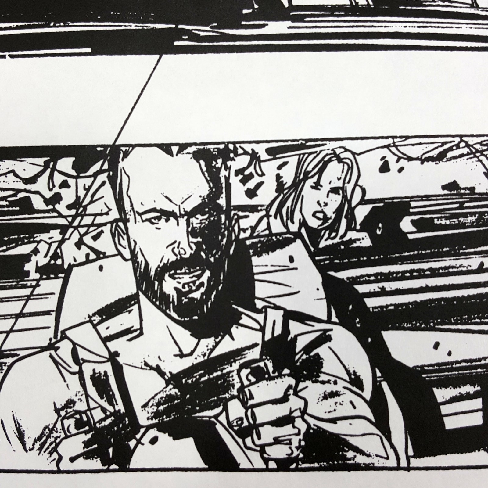 Image 15 of The Fifth Element - Production Used Storyboard, Cab Chase 177-179 , COA