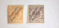 Timbres Allemagne Colonies Nouvelle Guinée 1900