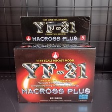 YF 21 Fighter Mode Model Number 1 144 Scale Diecast Model D y sha