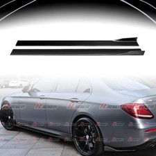 Seitenschweller Verl&auml;ngerter Splitter Schwarz F&uuml;r Mercedes Benz W213 E-CLASS