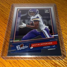 2020 Panini Donruss Optic - The Rookies #TR-JUJ - Justin Jefferson RC