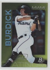 2020 Bowman Platinum Wal-Mart Top Prospects Chartreuse Peyton Burdick #TOP-7 0g4